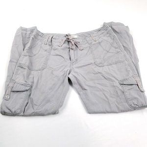 Levi's Light Gray Straight Leg Cargo Pants Jean 14